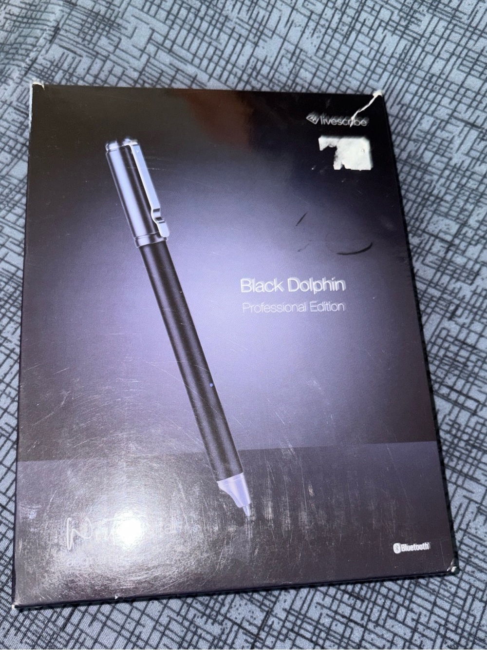 Livescribe Black Dolphin Professional Edition Smartpen in Black